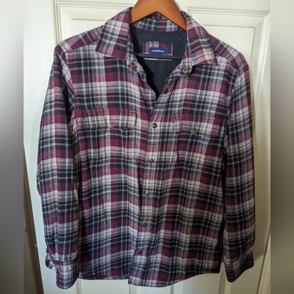 Croft & Barrow Insulated Flannel- Small